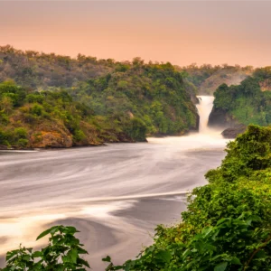 Murchison Falls Sunset Exposure