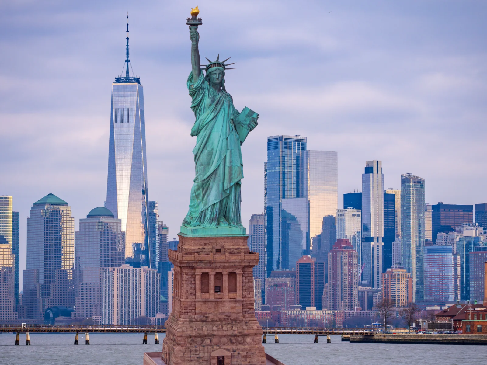 New York City skyline and Grand Canyon