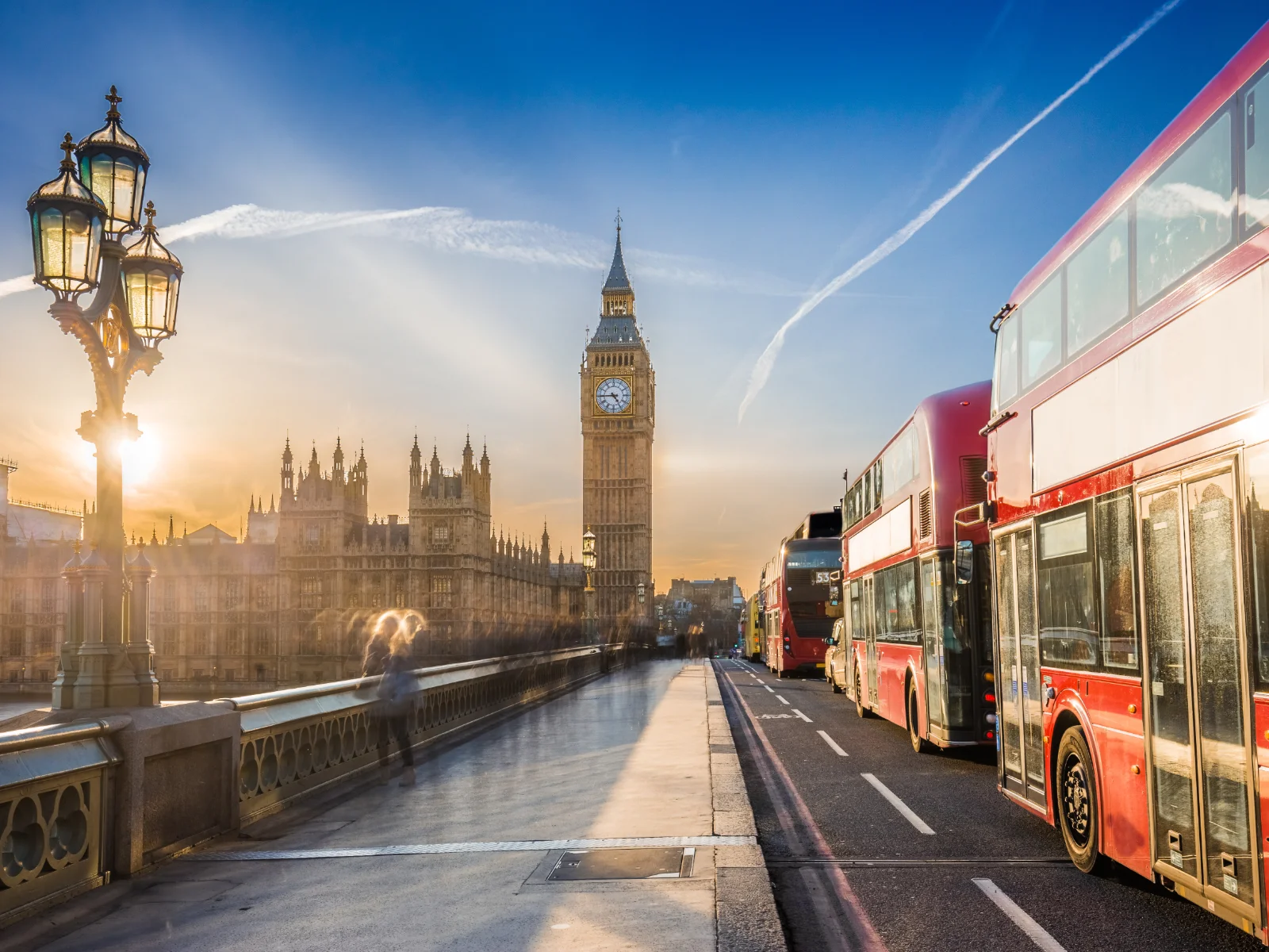 London Big Ben and Scottish Highlands