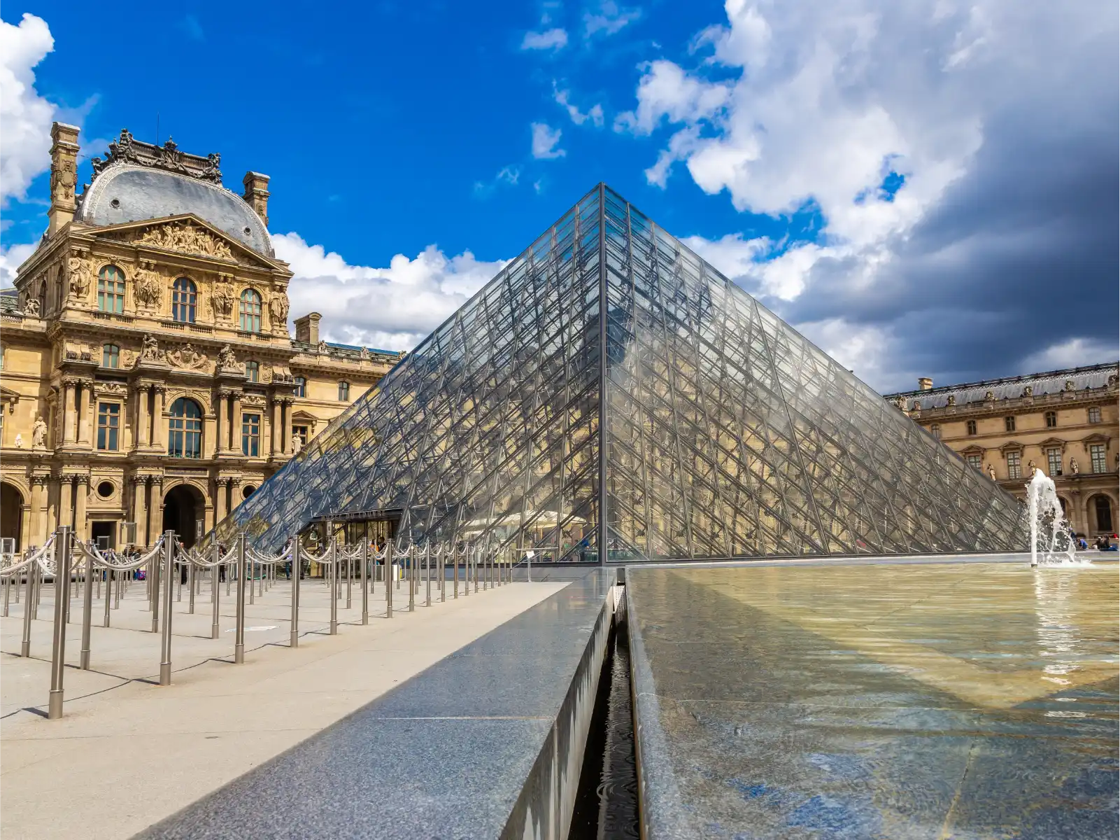 The Louvre Pyramid, Paris